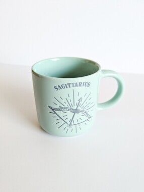 Sagittarius Zodiac Mug - Mint Green